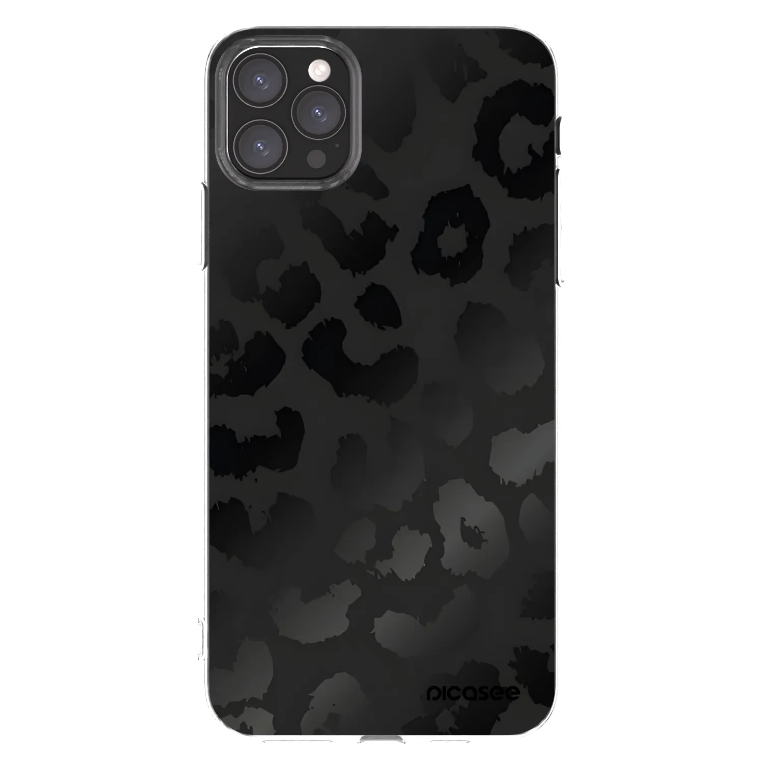Picasee silikonska prozirna maskica za Apple iPhone 11 Pro Max - Midnight Leopard