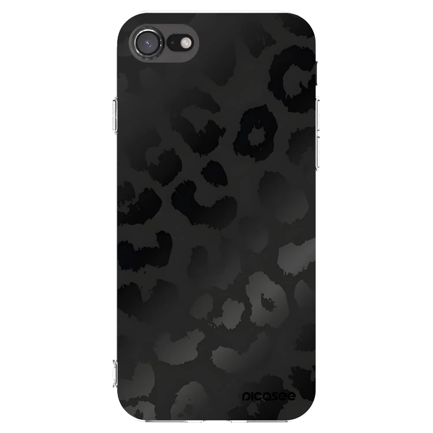 Picasee silikonska prozirna maskica za Apple iPhone 8 - Midnight Leopard