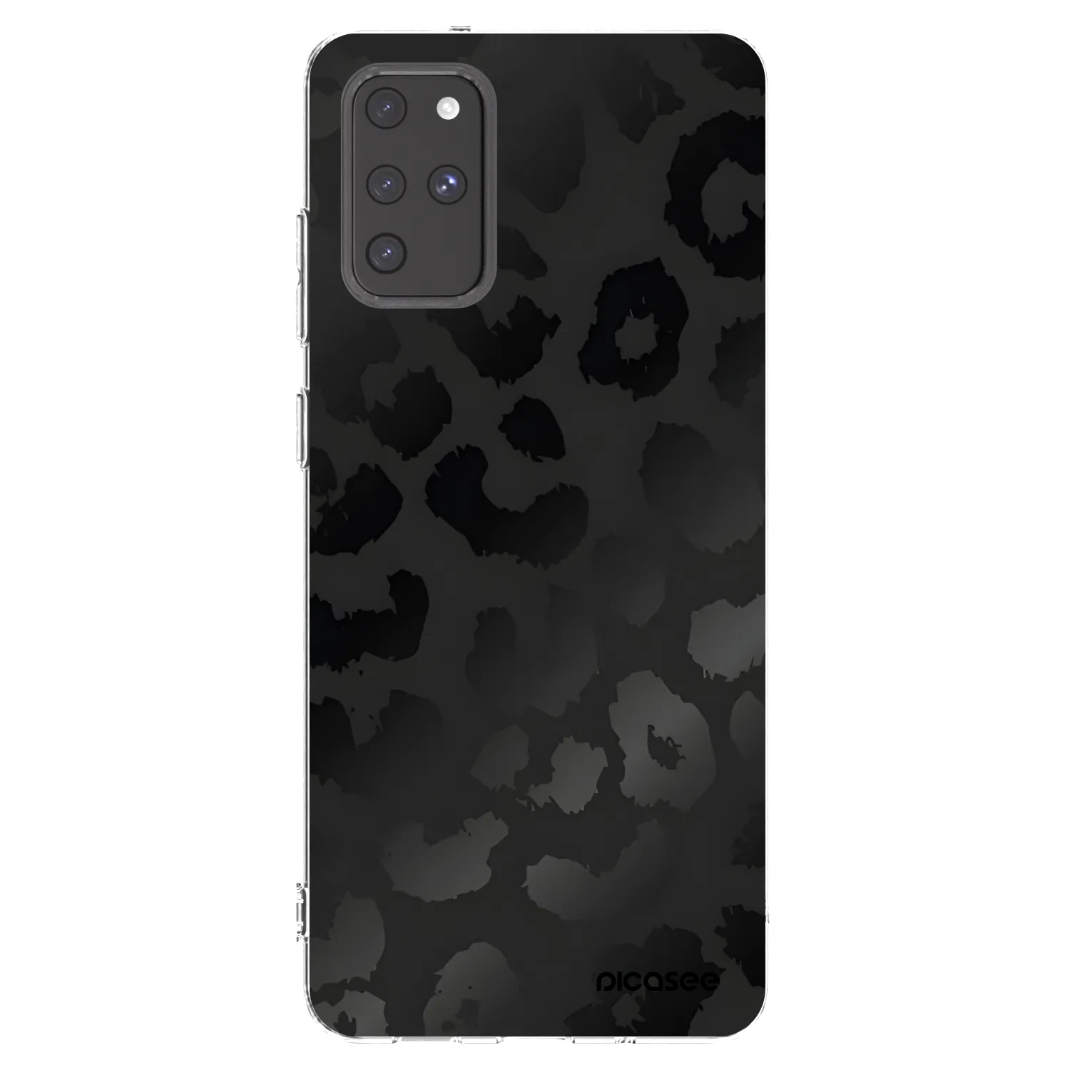 Picasee silikonska prozirna maskica za Samsung Galaxy S20+ G985F - Midnight Leopard