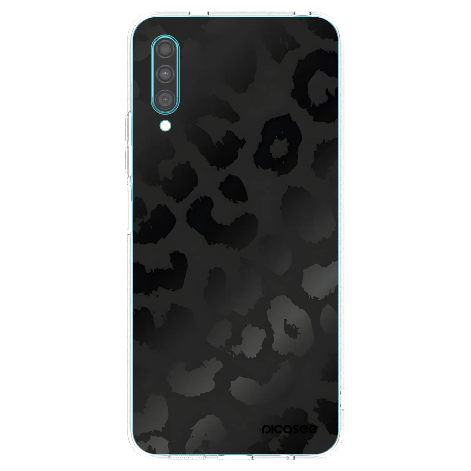 Picasee silikonska prozirna maskica za Samsung Galaxy A30s A307F - Midnight Leopard