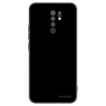 Picasee crna silikonska maskica za Xiaomi Redmi 9 - Black Bliss
