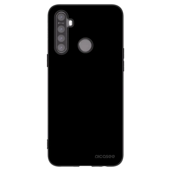 Picasee crna silikonska maskica za Realme 6i - Black Bliss