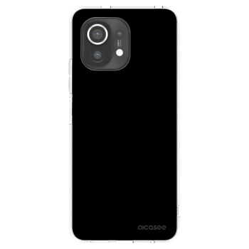 Picasee silikonska prozirna maskica za Xiaomi Mi 11 - Black Bliss
