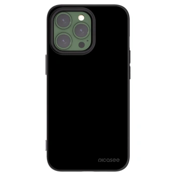 Picasee crna silikonska maskica za Apple iPhone 13 Pro - Black Bliss