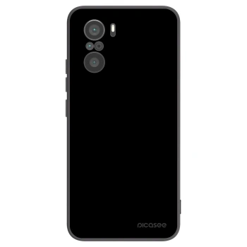 Picasee crna silikonska maskica za Xiaomi Poco F3 - Black Bliss