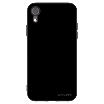 Picasee crna silikonska maskica za Apple iPhone XR - Black Bliss