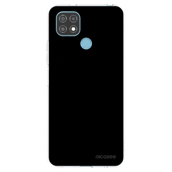 Picasee silikonska prozirna maskica za Realme C21 - Black Bliss