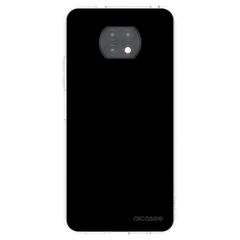 Picasee silikonska prozirna maskica za Xiaomi Redmi Note 9T - Black Bliss