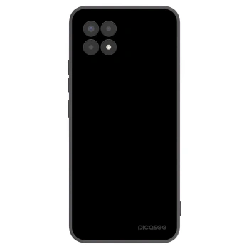 Picasee crna silikonska maskica za Realme 8i - Black Bliss