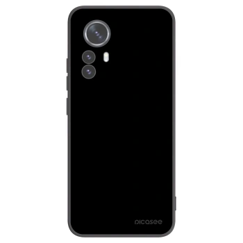Picasee crna silikonska maskica za Xiaomi 12 Pro - Black Bliss