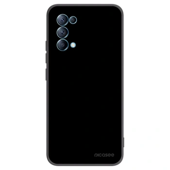Picasee crna silikonska maskica za OPPO Reno 5 5G - Black Bliss