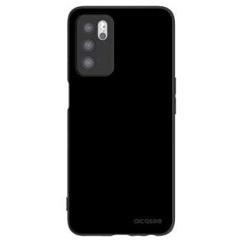 Picasee crna silikonska maskica za OPPO A16s - Black Bliss