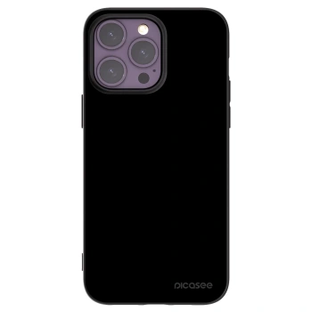 Picasee crna silikonska maskica za Apple iPhone 14 Pro Max - Black Bliss