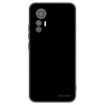 Picasee crna silikonska maskica za Xiaomi 12 Lite - Black Bliss