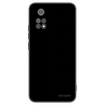 Picasee crna silikonska maskica za Xiaomi Poco M4 Pro - Black Bliss