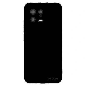 Picasee silikonska prozirna maskica za Xiaomi 13 - Black Bliss