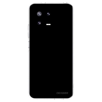 Picasee silikonska prozirna maskica za Xiaomi 13 Pro - Black Bliss