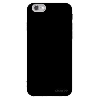 Picasee silikonska prozirna maskica za Apple iPhone 6/6S - Black Bliss