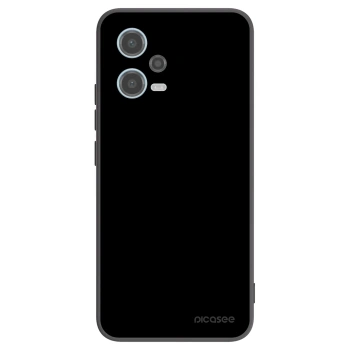 Picasee crna silikonska maskica za Xiaomi Redmi Note 12 5G - Black Bliss