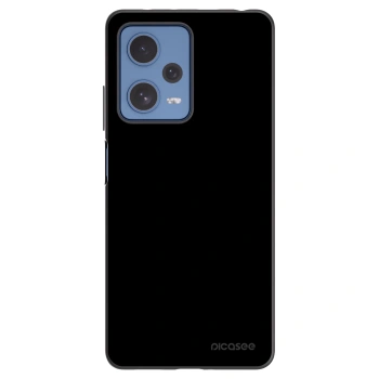 Picasee crna silikonska maskica za Xiaomi Redmi Note 12 Pro 5G - Black Bliss