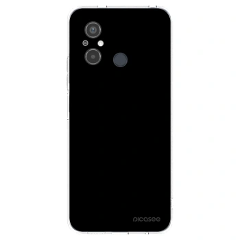 Picasee silikonska prozirna maskica za Xiaomi Redmi 12C - Black Bliss