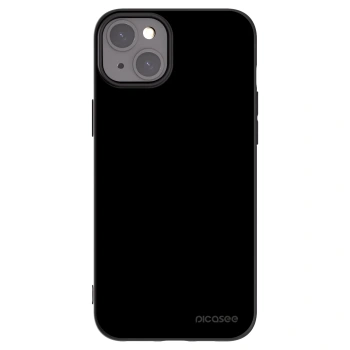 Picasee crna silikonska maskica za Apple iPhone 15 Plus - Black Bliss