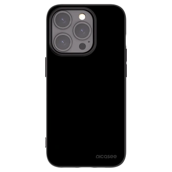 Picasee crna silikonska maskica za Apple iPhone 15 Pro - Black Bliss