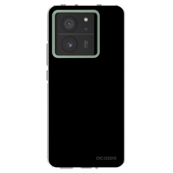 Picasee silikonska prozirna maskica za Xiaomi 13T Pro - Black Bliss