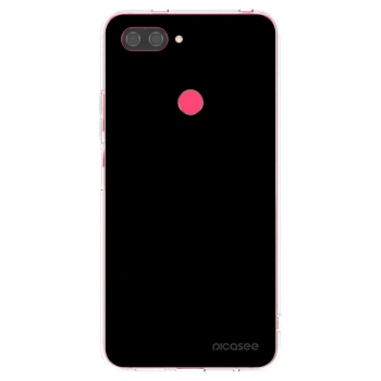 Picasee silikonska prozirna maskica za Xiaomi Mi 8 Lite - Black Bliss