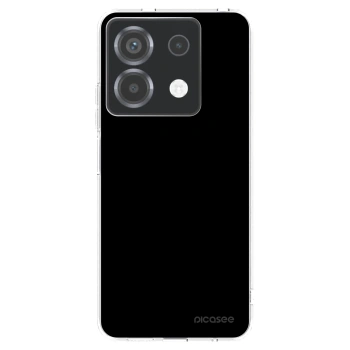 Picasee silikonska prozirna maskica za Xiaomi Poco X6 - Black Bliss