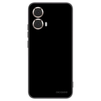 Picasee crna silikonska maskica za Motorola Moto G85 - Black Bliss