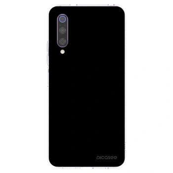 Picasee silikonska prozirna maskica za Xiaomi Mi 9 - Black Bliss