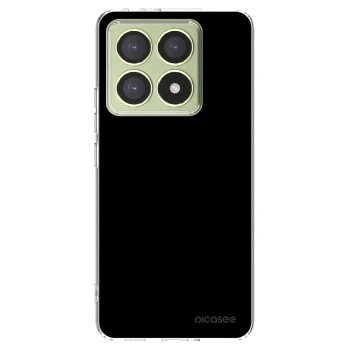 Picasee silikonska prozirna maskica za Xiaomi 14T - Black Bliss