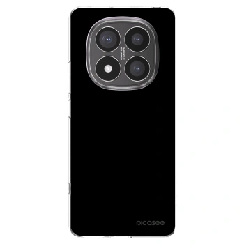 Picasee silikonska prozirna maskica za Xiaomi Redmi Note 14 Pro+ 5G - Black Bliss