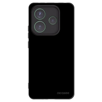 Picasee crna silikonska maskica za Xiaomi Redmi Note 14 5G - Black Bliss