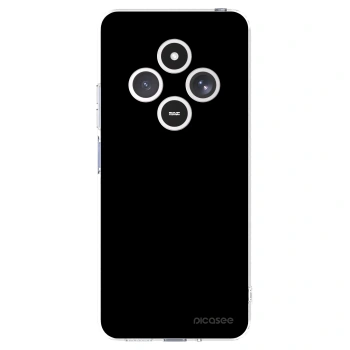 Picasee silikonska prozirna maskica za Xiaomi Redmi 14C - Black Bliss