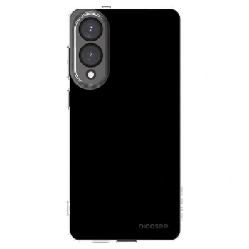 Picasee silikonska prozirna maskica za Samsung Galaxy S25 Edge 5G - Black Bliss