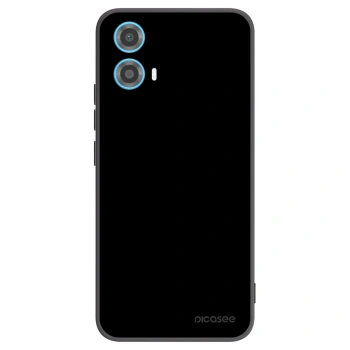 Picasee crna silikonska maskica za Motorola Moto G34 5G - Black Bliss