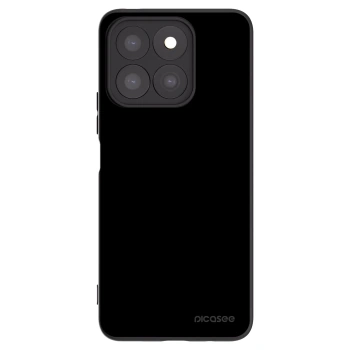 Picasee crna silikonska maskica za Honor X8c - Black Bliss
