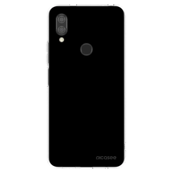 Picasee silikonska prozirna maskica za Xiaomi Redmi 7 - Black Bliss