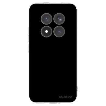 Picasee silikonska prozirna maskica za Xiaomi Redmi Note 15 Pro+ - Black Bliss