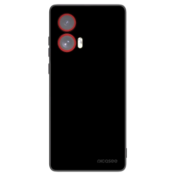 Picasee crna silikonska maskica za Motorola Edge 50 Fusion - Black Bliss