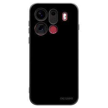 Picasee crna silikonska maskica za OPPO Find X9 Pro - Black Bliss