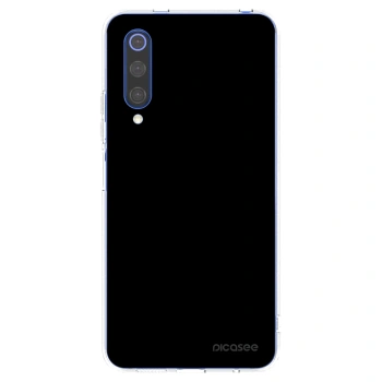 Picasee silikonska prozirna maskica za Xiaomi Mi 9 SE - Black Bliss