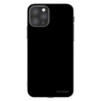 Picasee silikonska prozirna maskica za Apple iPhone 11 Pro - Black Bliss