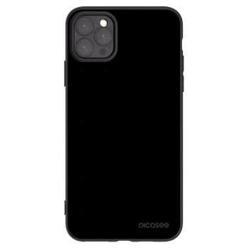 Picasee crna silikonska maskica za Apple iPhone 11 Pro Max - Black Bliss