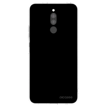 Picasee silikonska prozirna maskica za Xiaomi Redmi 8 - Black Bliss