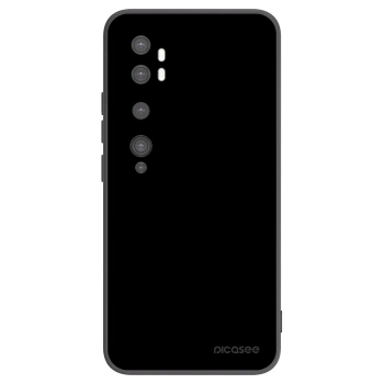 Picasee crna silikonska maskica za Xiaomi Mi Note 10 (Pro) - Black Bliss