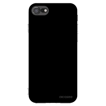 Picasee silikonska prozirna maskica za Apple iPhone SE 2020 - Black Bliss