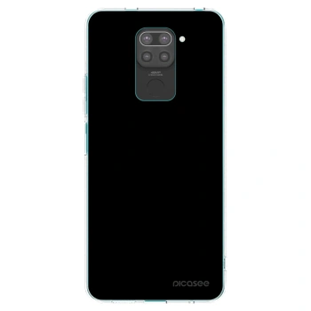Picasee crna silikonska maskica za Xiaomi Redmi Note 9 - Black Bliss